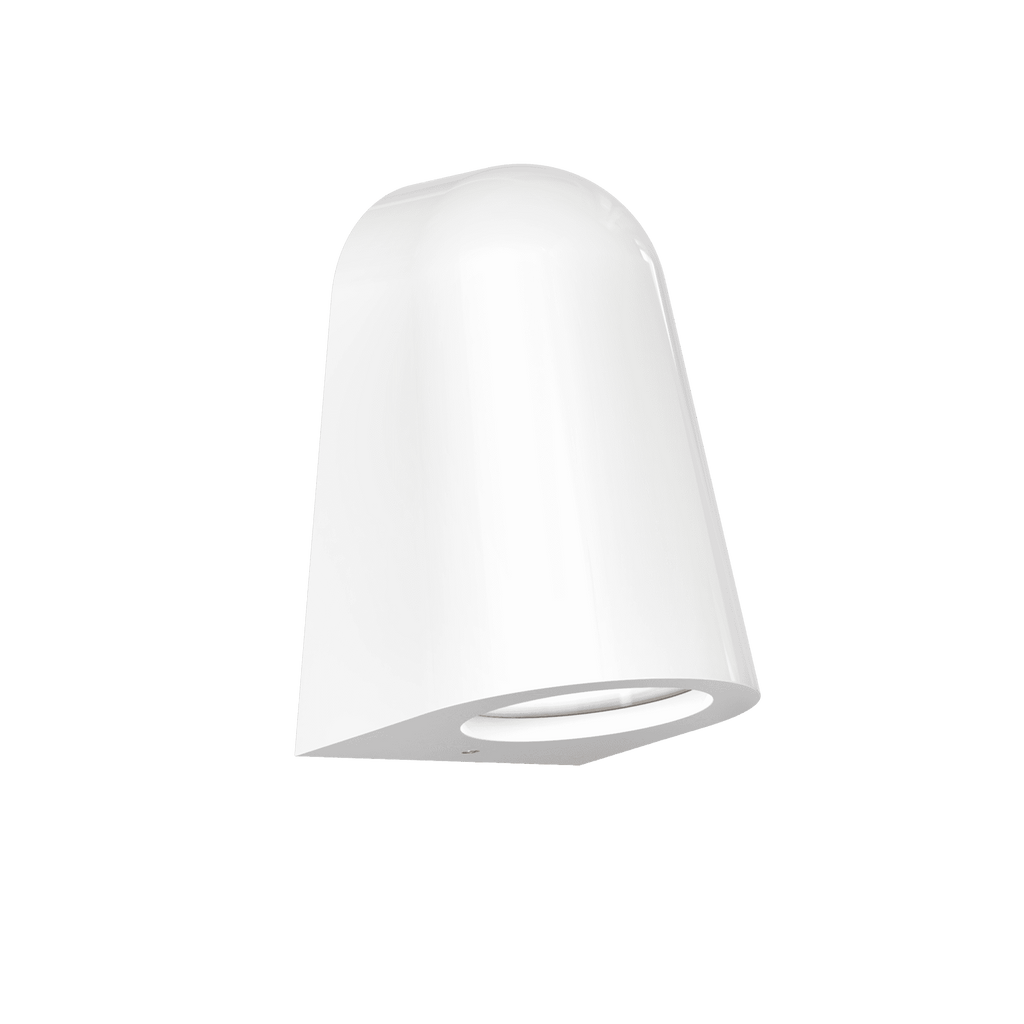 1317021 Mast Light Outdoor Wall Light Gloss Glaze White