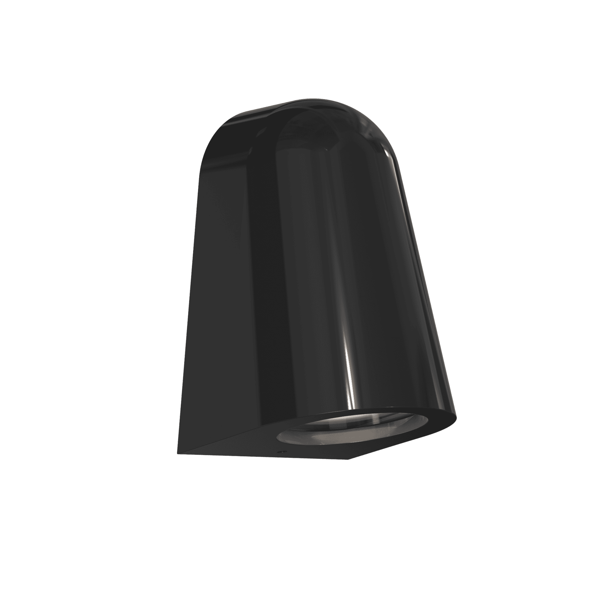 1317022 Mast Light Outdoor Wall Light Gloss Glaze Black