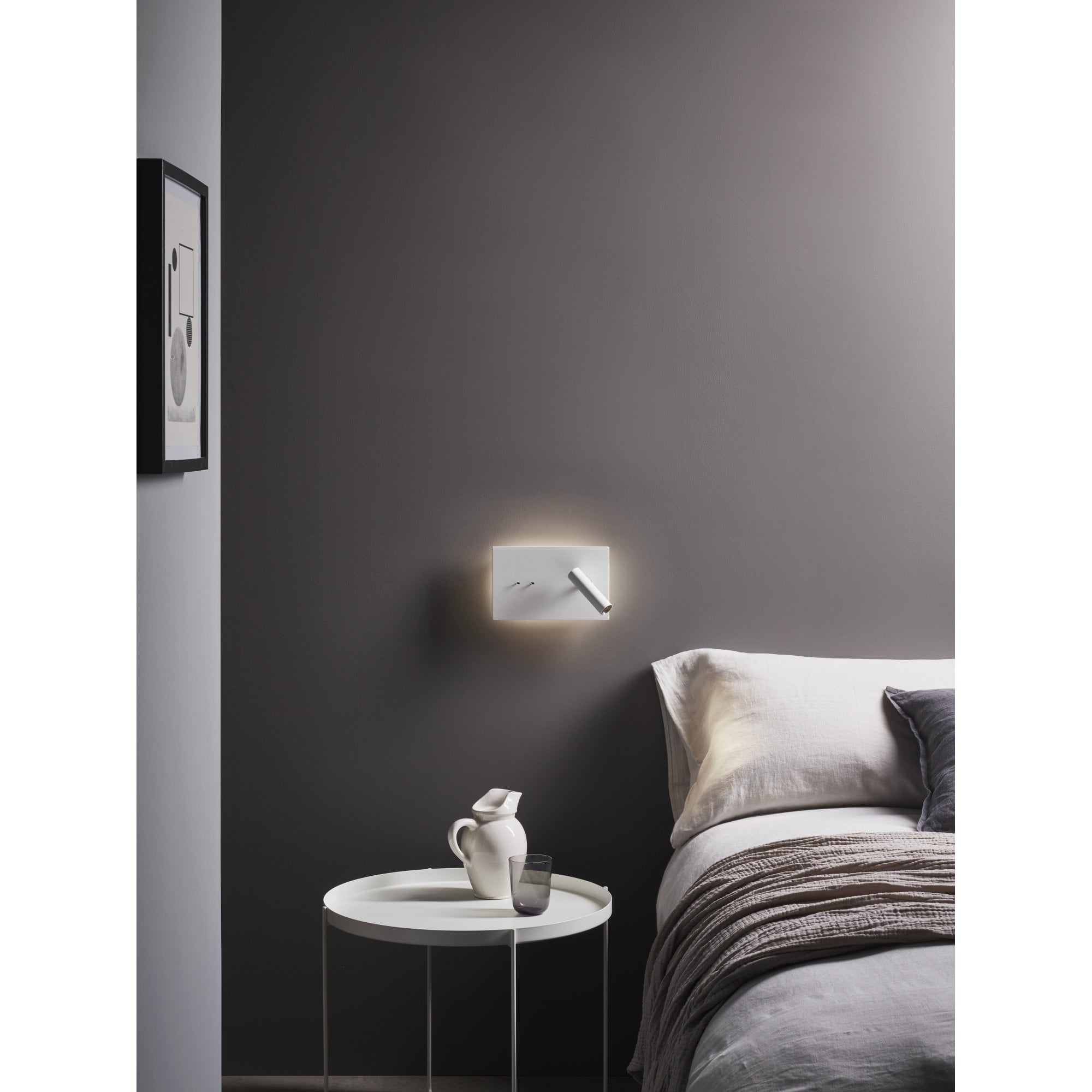 1352043 Edge Reader Mini LED Wall Light Matt White