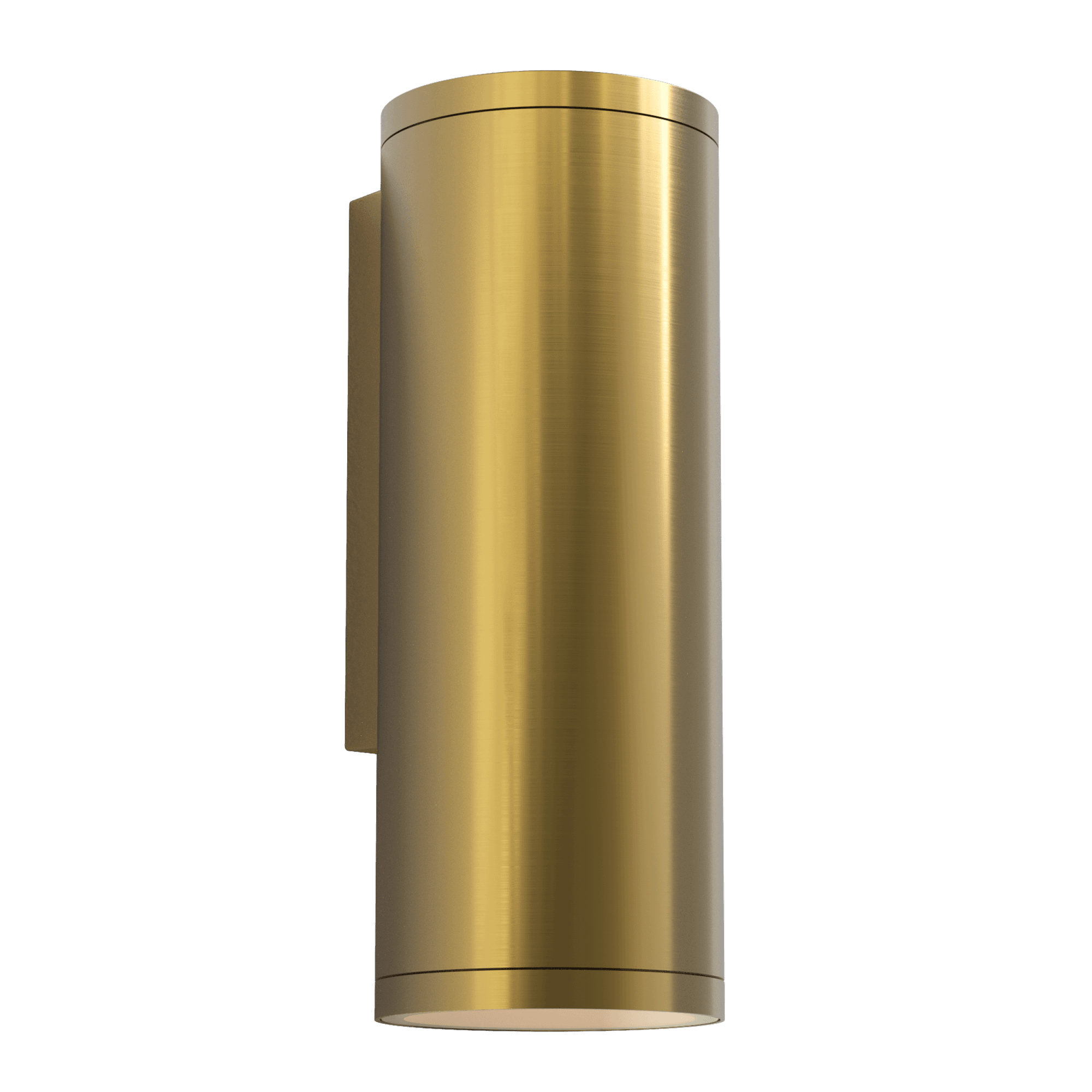 1428020 Ava 200 Outdoor Wall Light PVD Brushed Brass
