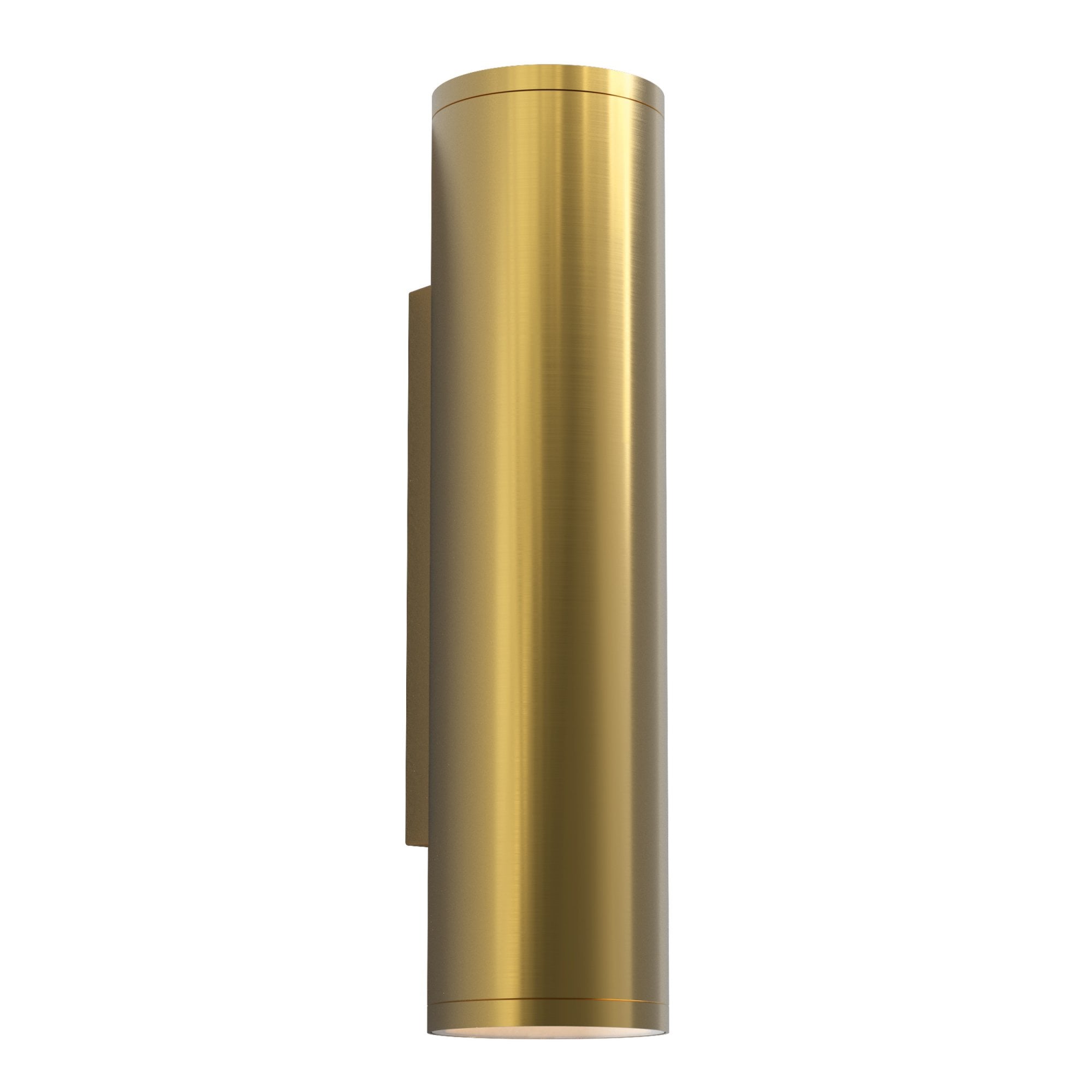 1428021 Ava 300 Outdoor Wall Light PVD Brushed Brass