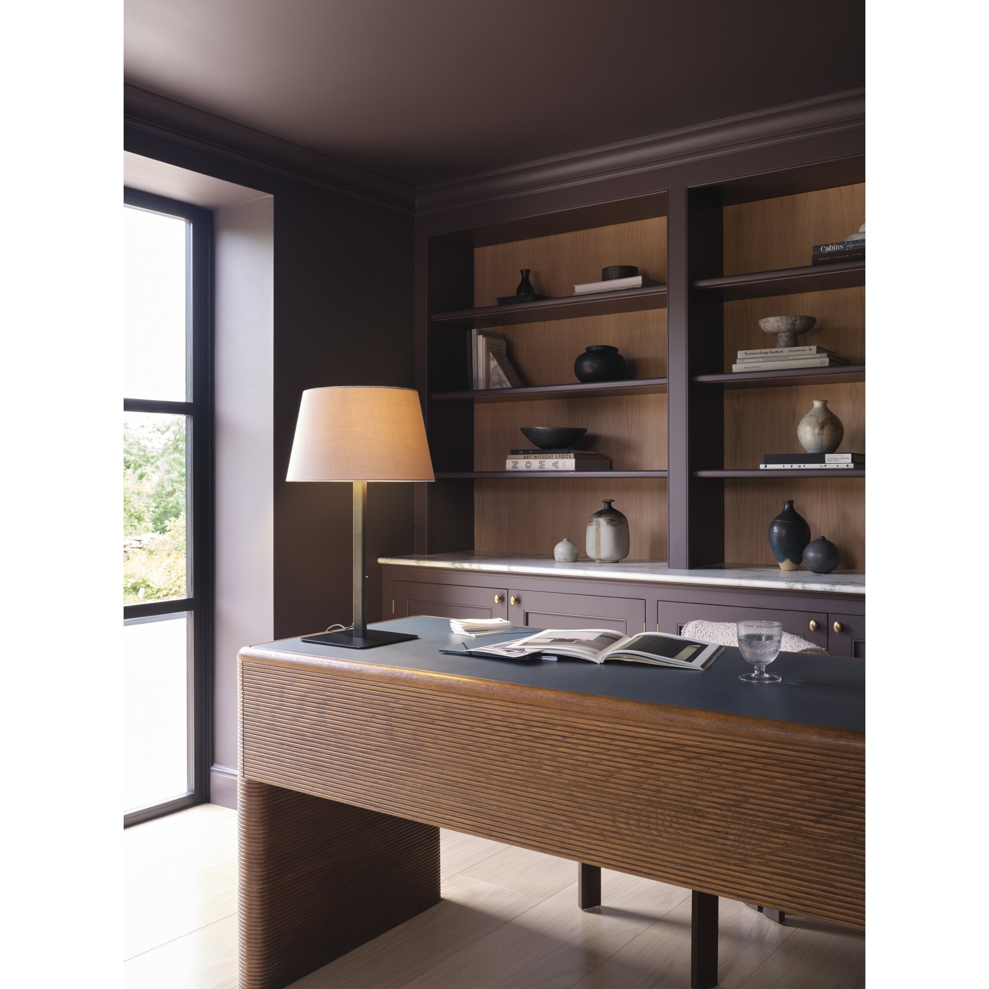 1480003 Beaumont Table Lamp Base Only Matt Black