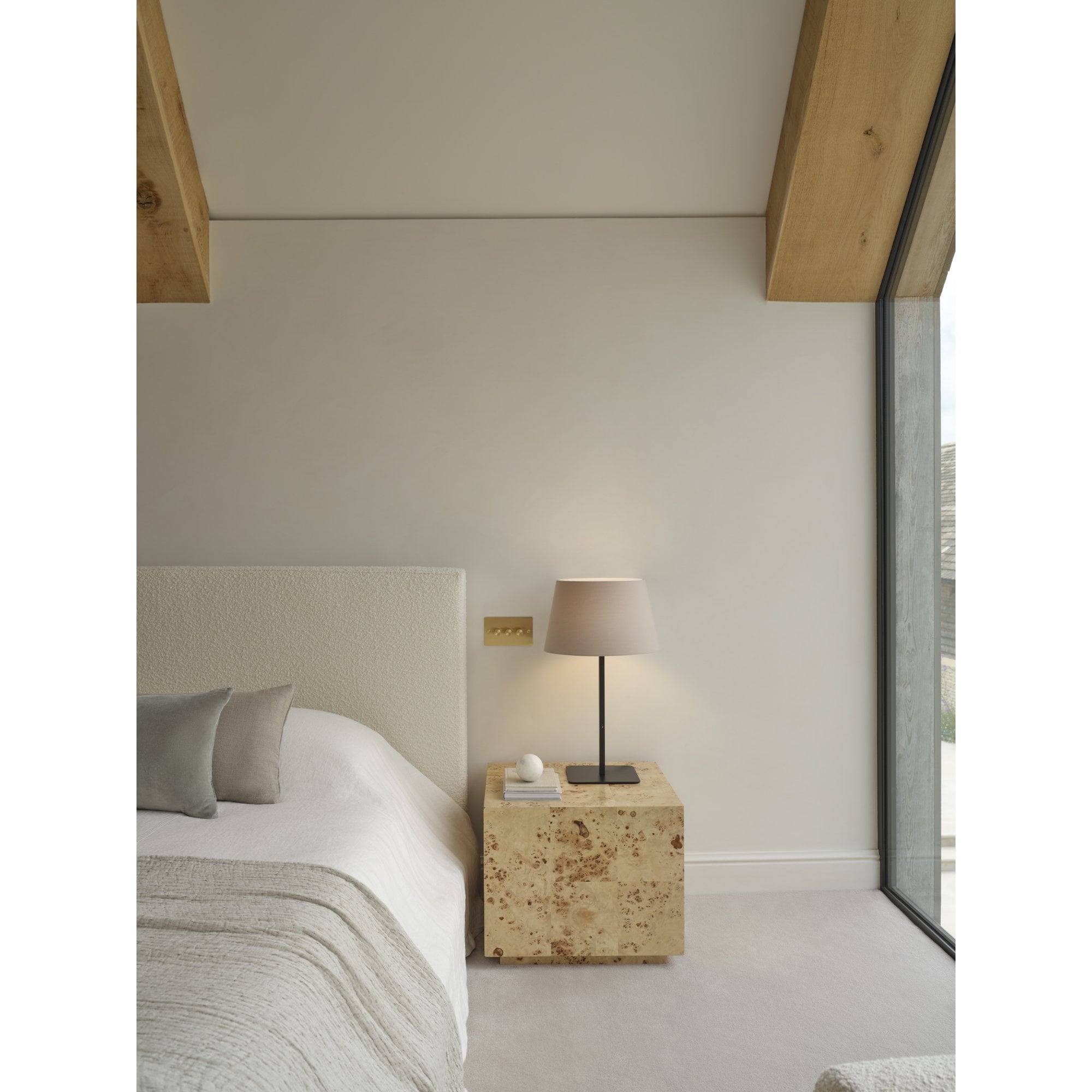 1480003 Beaumont Table Lamp Base Only Matt Black