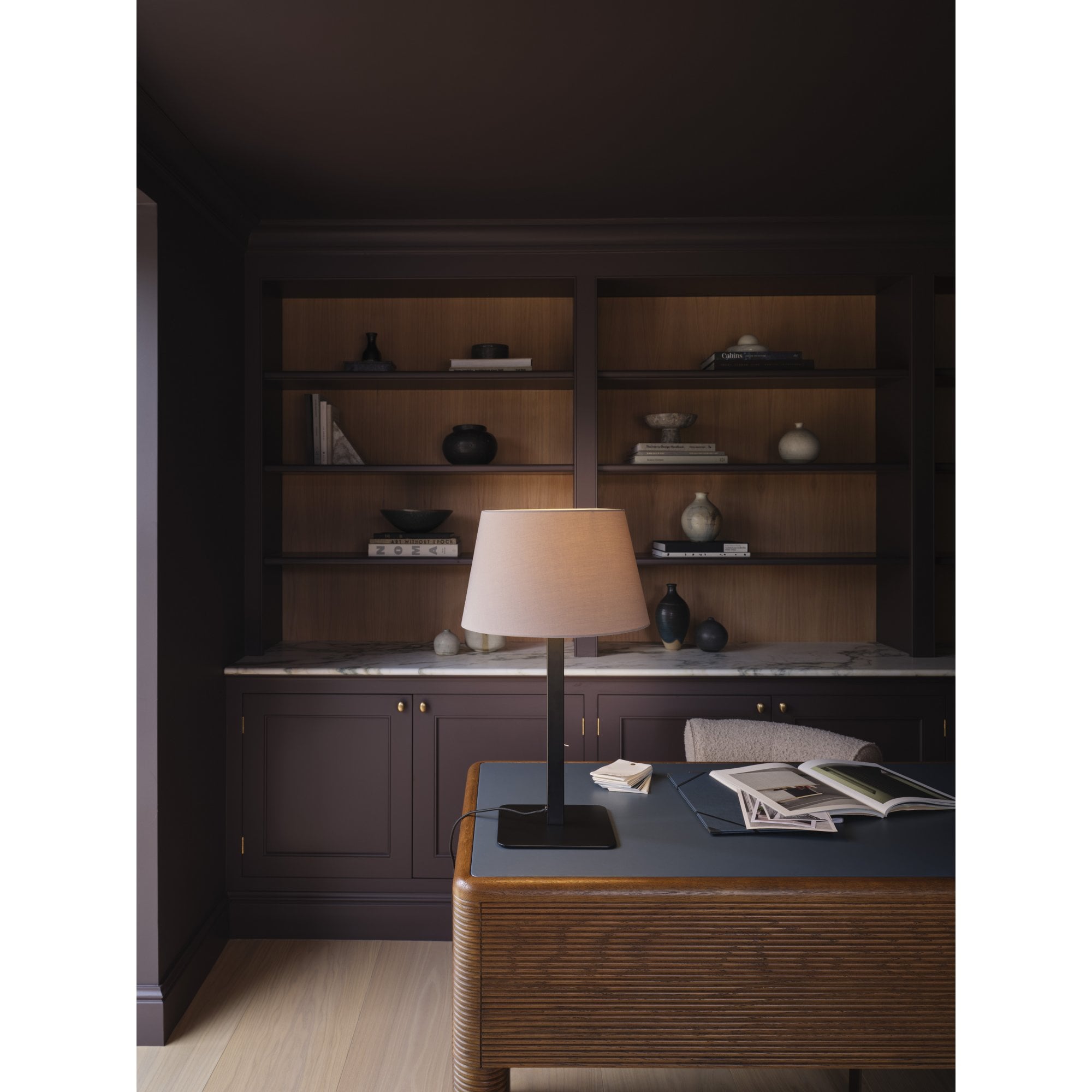 1480003 Beaumont Table Lamp Base Only Matt Black