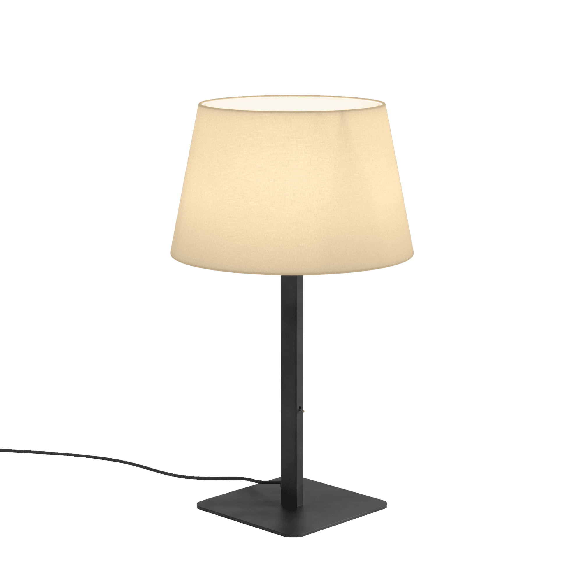 1480003 Beaumont Table Lamp Base Only Matt Black