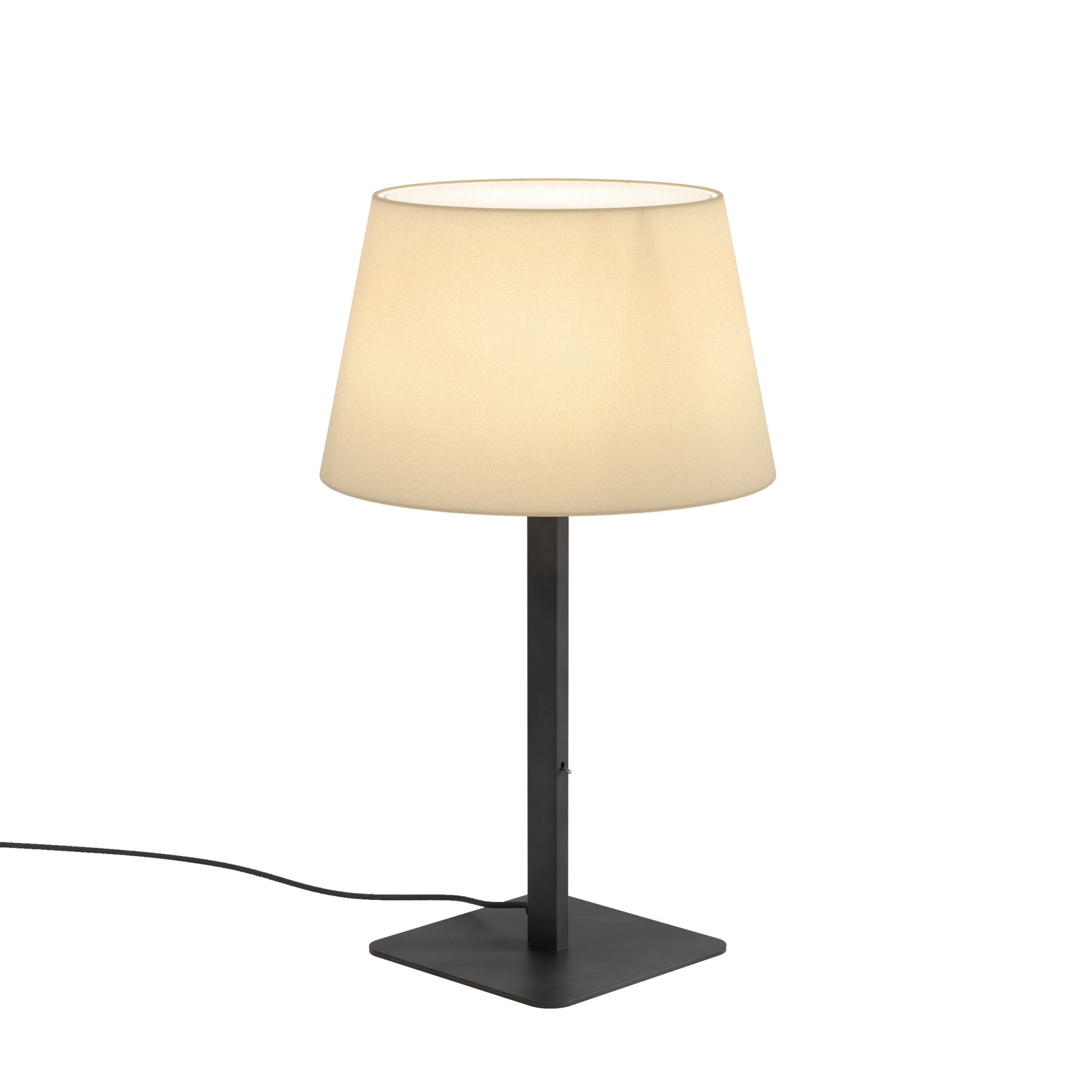 1480003 Beaumont Table Lamp Base Only Matt Black