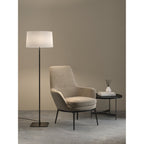 1480008 Beaumont Floor Lamp Base Only Matt Black