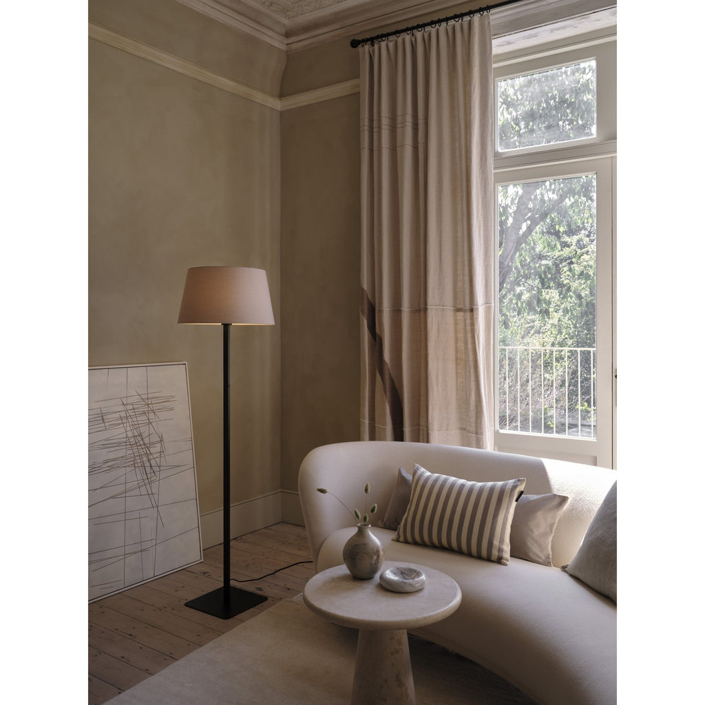 1480008 Beaumont Floor Lamp Base Only Matt Black