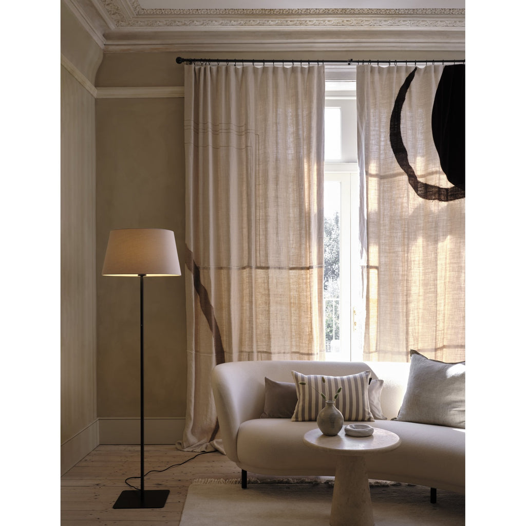 1480008 Beaumont Floor Lamp Base Only Matt Black