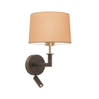 1480013 Beaumont Wall Light Base Only Matt Black