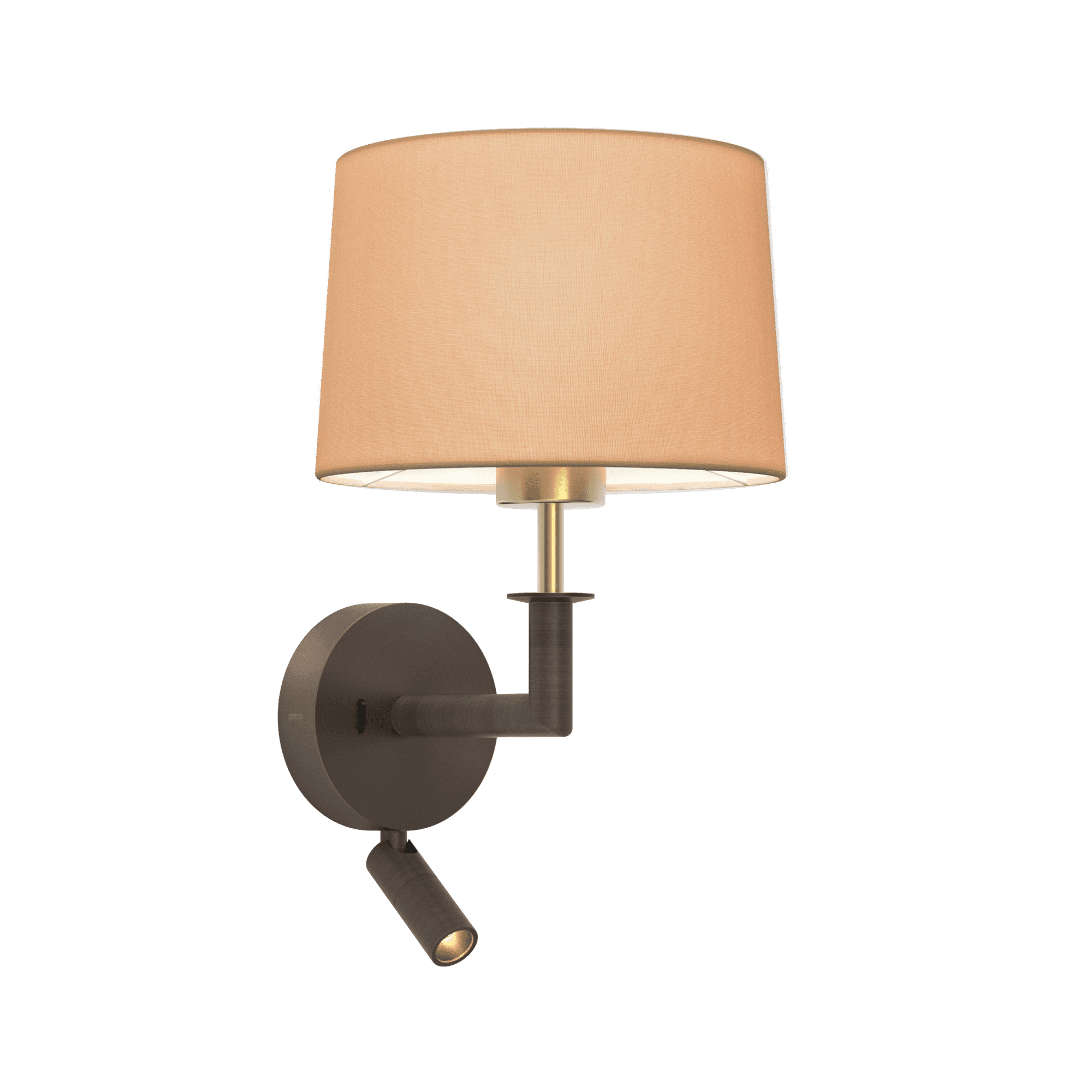 1480013 Beaumont Wall Light Base Only Matt Black