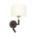 1480013 Beaumont Wall Light Base Only Matt Black