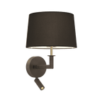 1480013 Beaumont Wall Light Base Only Matt Black