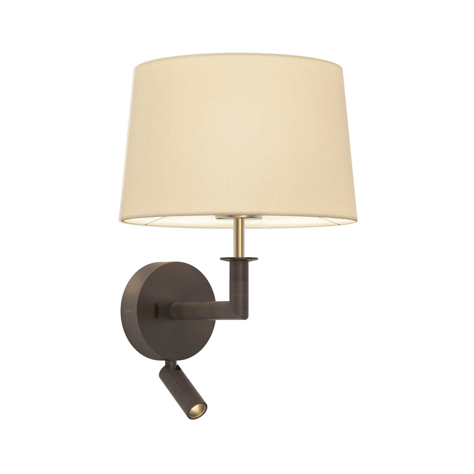 1480013 Beaumont Wall Light Base Only Matt Black