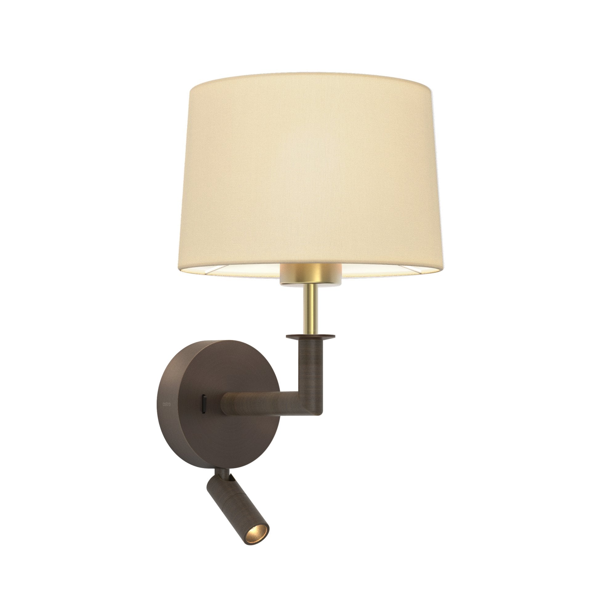 1480013 Beaumont Wall Light Base Only Matt Black