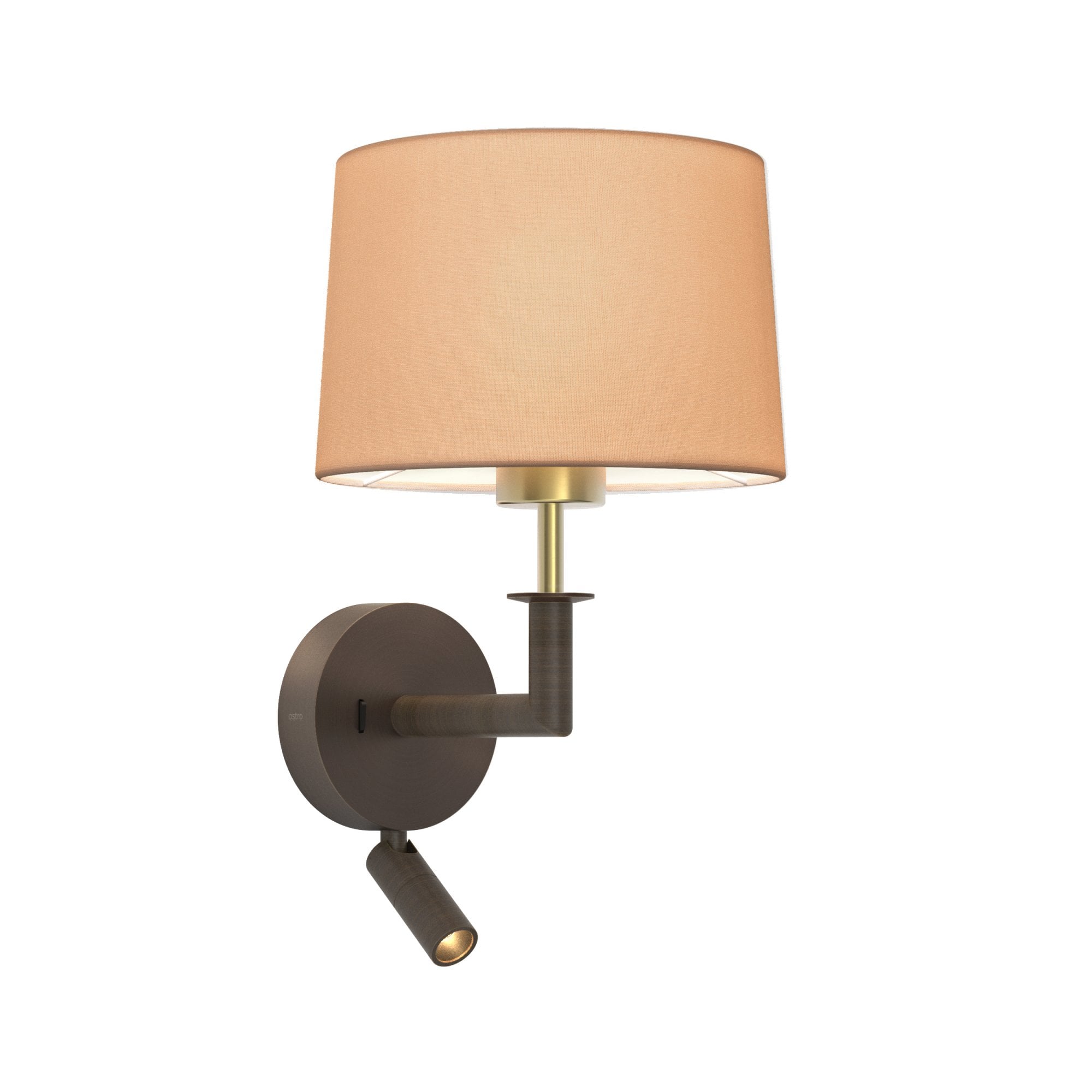 1480013 Beaumont Wall Light Base Only Matt Black