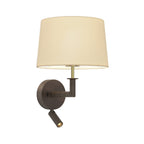 1480013 Beaumont Wall Light Base Only Matt Black