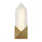 QN-CAESAR-W-S-VBS-AR Caesar Small LED Wall Light Vintage Brass