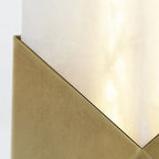 QN-CAESAR-W-S-VBS-AR Caesar Small LED Wall Light Vintage Brass