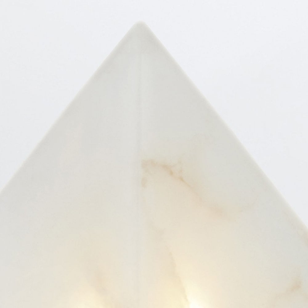 QN-CAESAR-W-S-VBS-AR Caesar Small LED Wall Light Vintage Brass