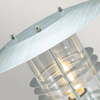 ST3-G-GAL Stockholm Coastal Outdoor 1 Light Grande Pedestal Galvanised Steel