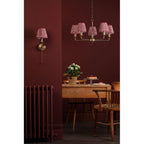 FAV0763-EST2625 Favian Wall Light Matt Bronze With Shade