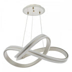 GAV8632 Gavino Pendant Brushed Silver LED