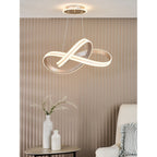 GAV8632 Gavino Pendant Brushed Silver LED