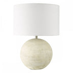 HAV4229 Havana Ceramic Table Lamp Natural Finish With Shade
