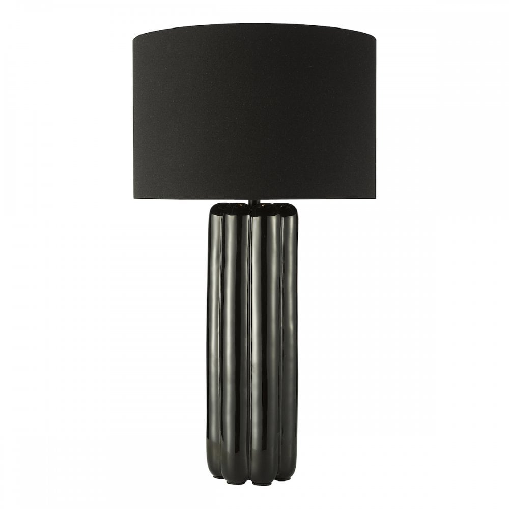 HEB4222 Hebron Table Lamp Black With Shade