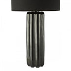 HEB4222 Hebron Table Lamp Black With Shade