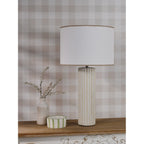 IDE4229 Idella Table Lamp Taupe With Shade