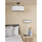 JEM0722 Jemima Wall Light White and White Frosted Acrylic With Shade