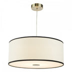 JEM6522 Jemima Easy Fit Pendant White and White Frosted Acrylic With Shade