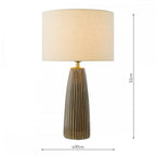 KAU4229 Kaulana Table Lamp Brown With Shade