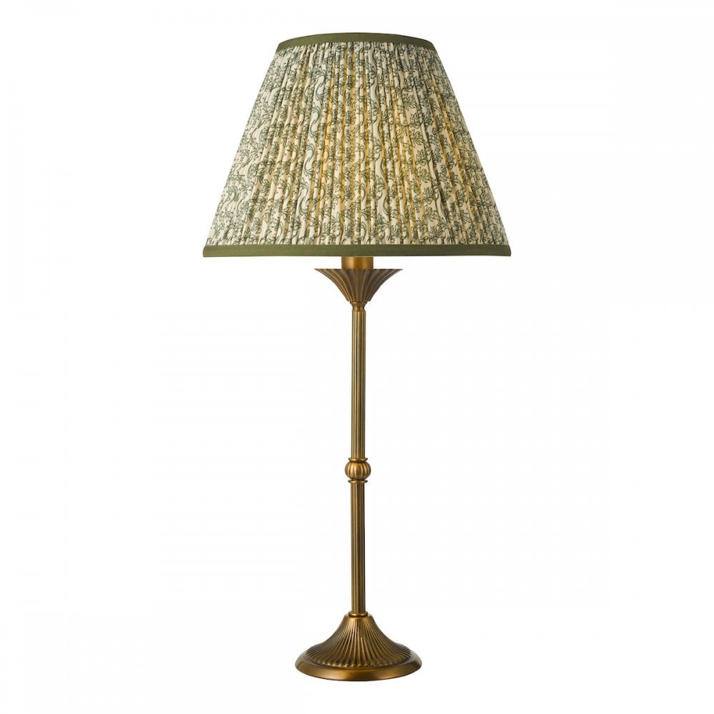 LYD4263-EST1024 Lydian Table Lamp Antique Bronze With Shade