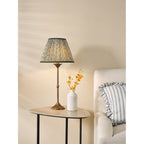 LYD4263-EST1024 Lydian Table Lamp Antique Bronze With Shade