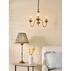 LYD4263-EST1024 Lydian Table Lamp Antique Bronze With Shade