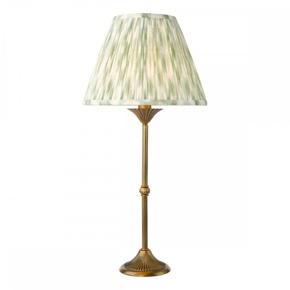 LYD4263-IKA1024 Lydian Table Lamp Antique Bronze With Shade