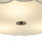 NOU0363 Noura 3 Light Pendant Ivory and Antique Bronze