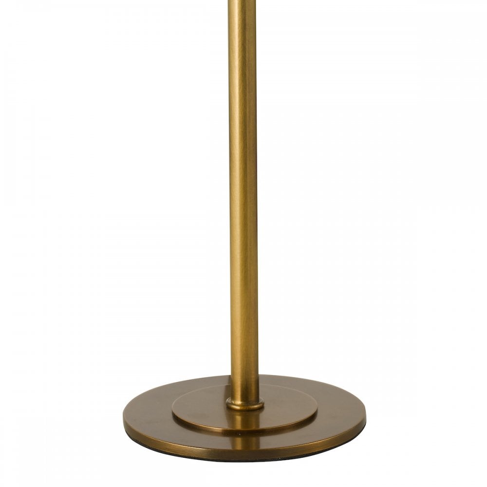 NOU4263 Noura Table Lamp Antique Bronze and Ivory With Shade