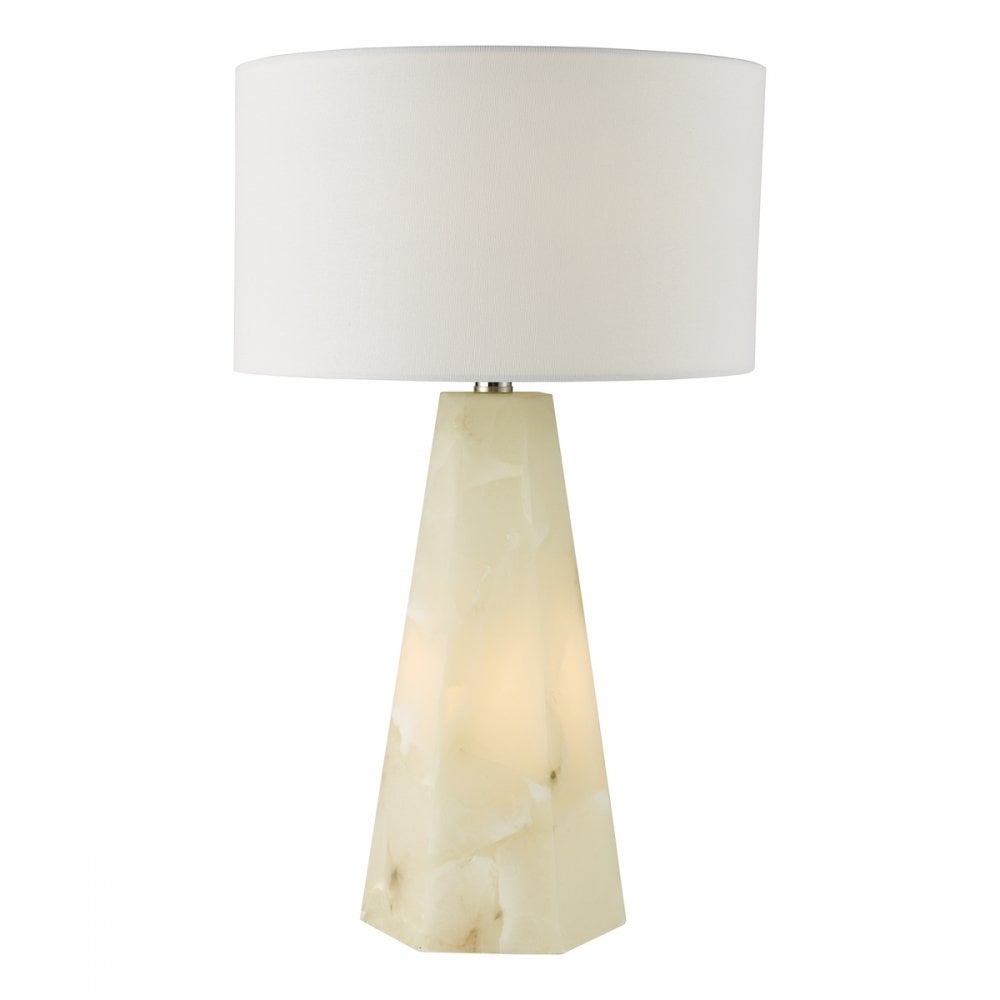 PAG4234-PYR142 Paget Table Lamp White With Shade