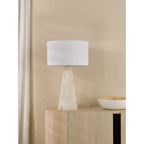 PAG4234-PYR142 Paget Table Lamp White With Shade