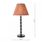SIY4222-EST1225 Siyanda Table Lamp Black With Shade