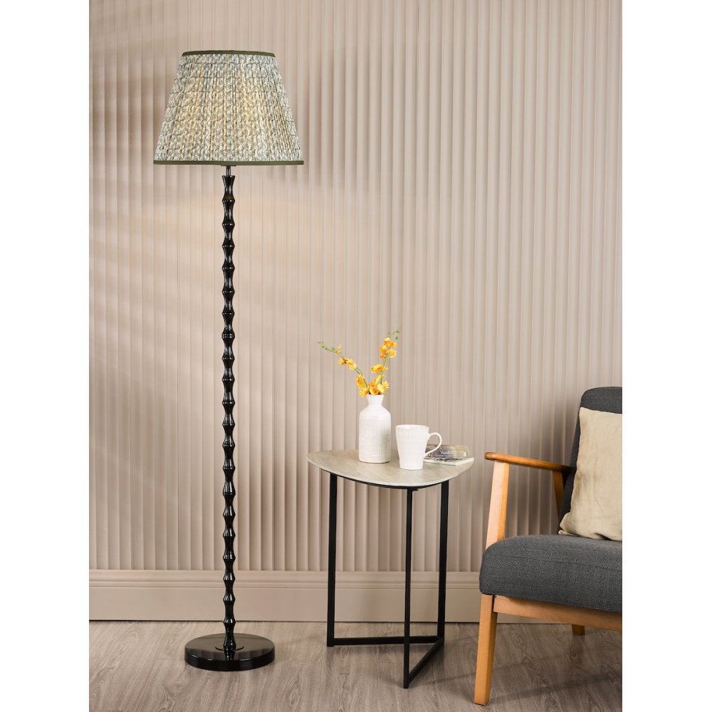 SIY4922-EST1624 Siyanda Floor Lamp Black With Shade