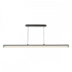 TUB6222 Tube Bar Pendant Satin Black and Opal LED