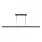 TUB6222 Tube Bar Pendant Satin Black and Opal LED