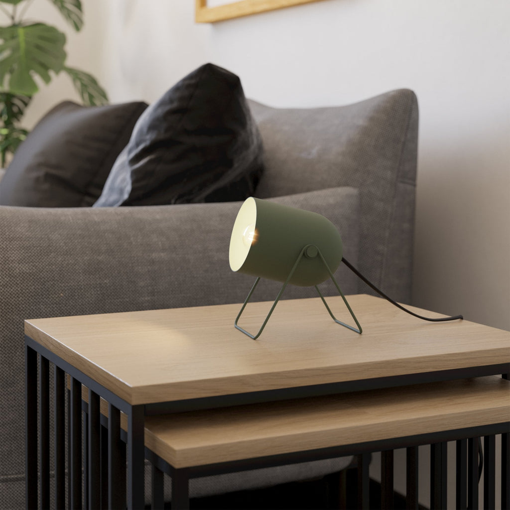 44136 Tilston Steel Minimalist Desk Lamp Green