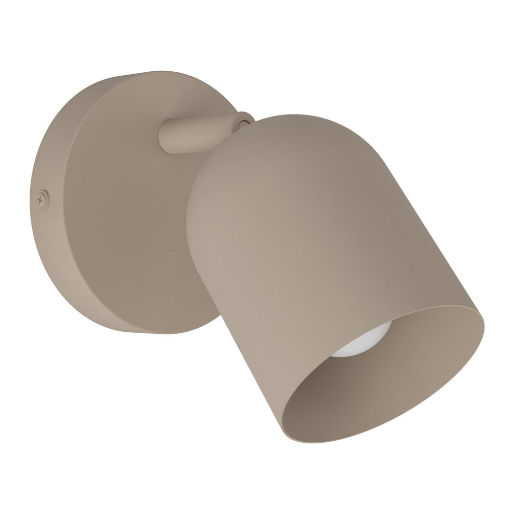 44161 Tilston Steel Minimalist Single Wall Spotlight Sandy