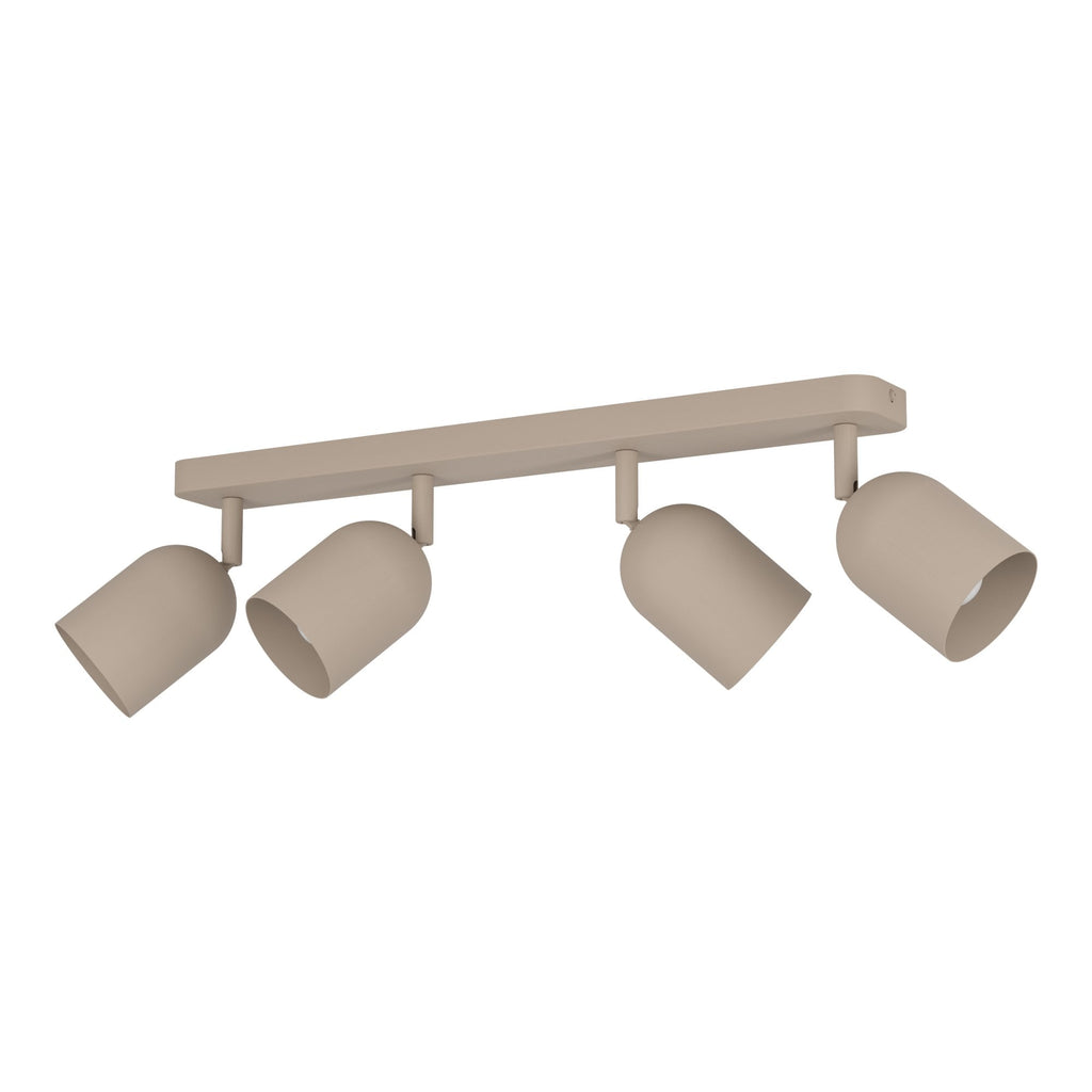 44164 Tilston Steel Minimalist 4-Light Ceiling Spotlight Sandy
